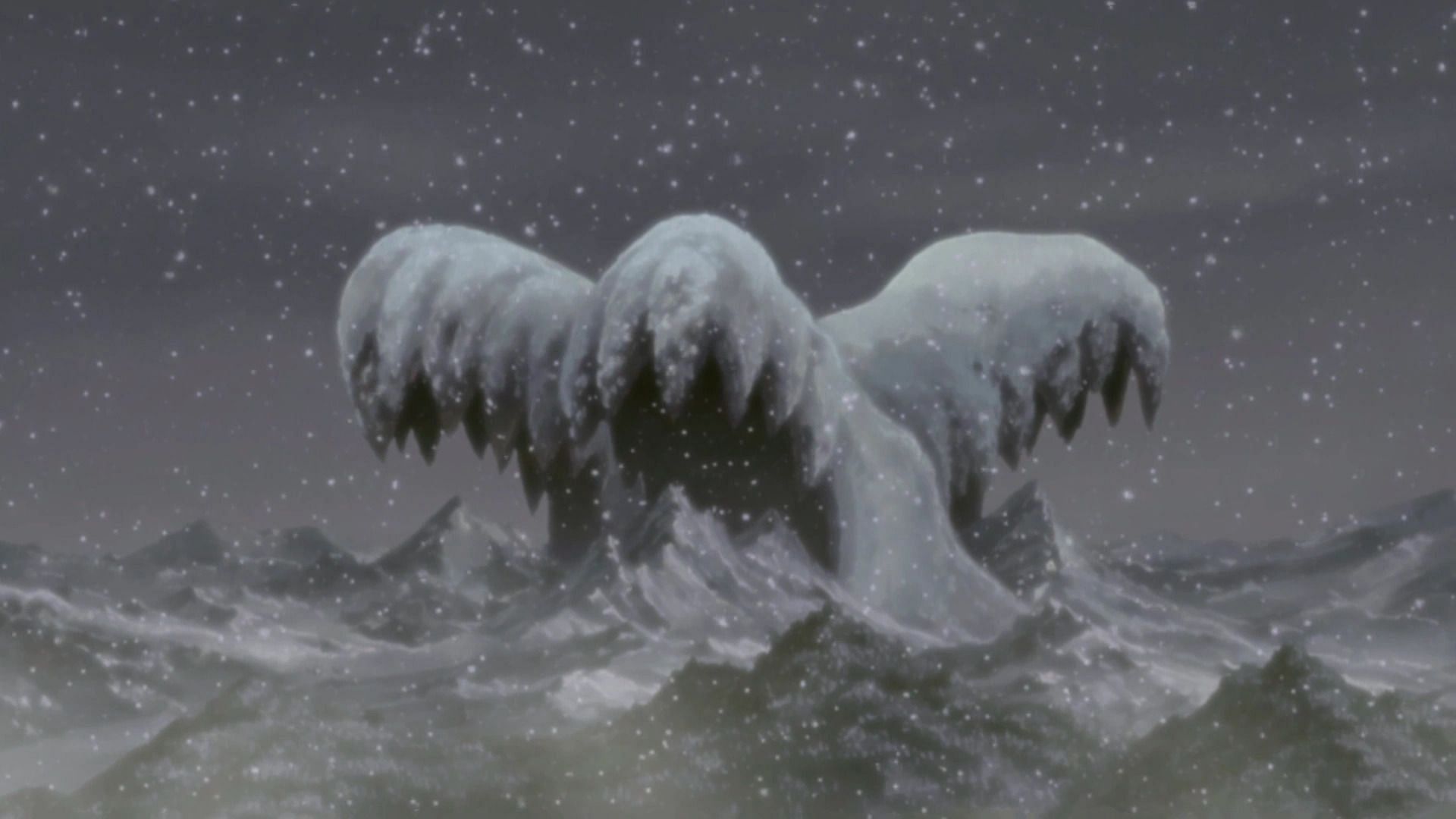 Snow never ends in the Land of Iron (Image via Studio Pierrot)