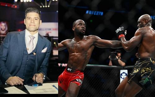 (L-R) Josh Thomson, Leon Edwards, Kamaru Usman [Image via @therealpunk on Instagram]