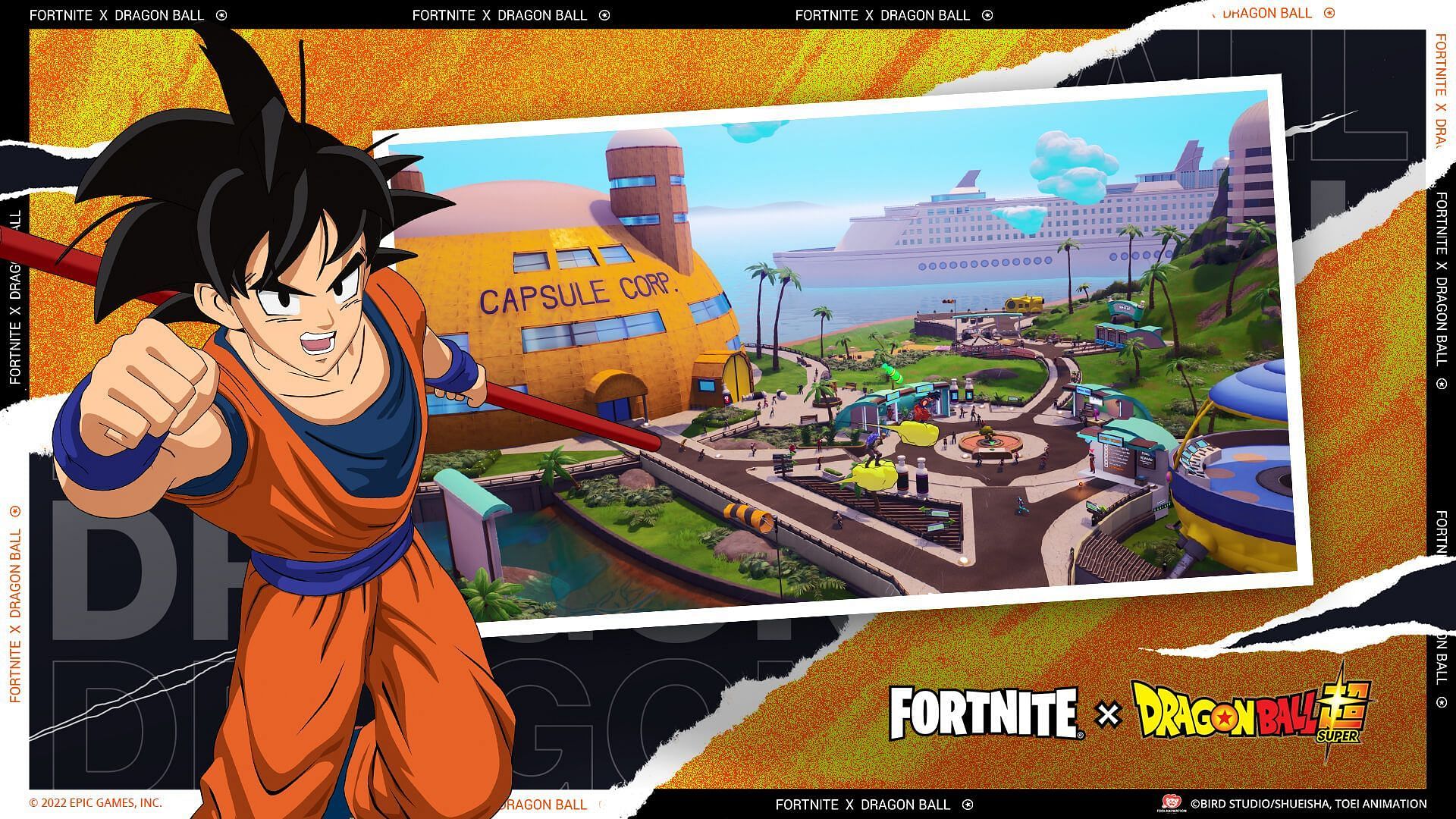 Fortnite players can watch Dragon Ball Super episodes in-game (Image via Epic Games)
