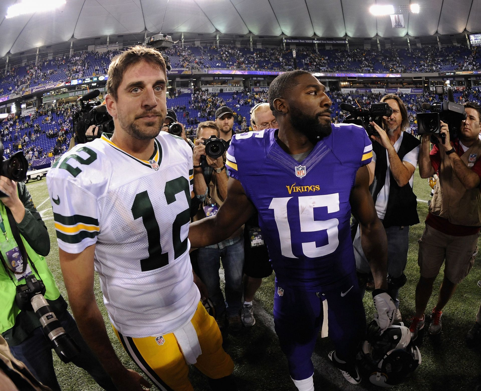 Aaron Rodgers and Greg Jennings