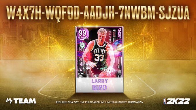 How to unlock the Dark Matter Trophy Case Larry Bird in NBA 2K23?