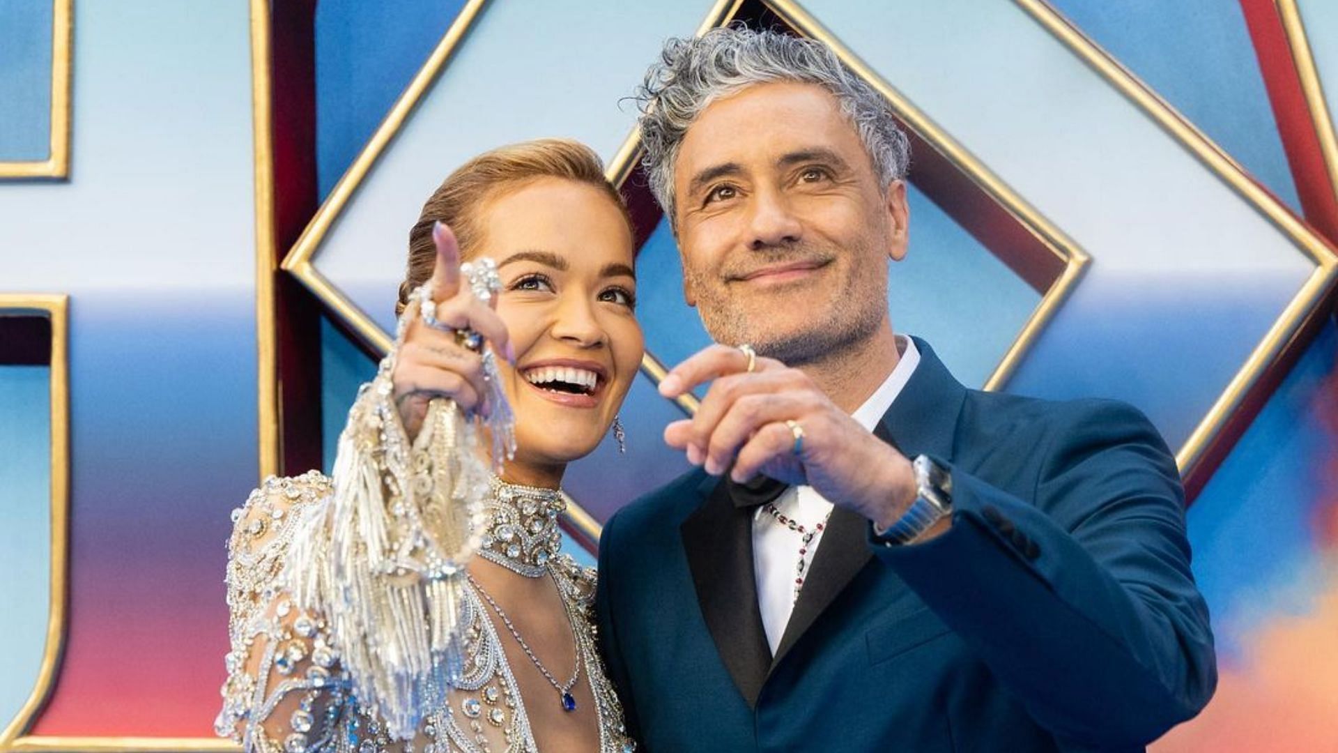 Taika Waititi and Rita Ora reportedly tie the knot. (Image via Getty Images/Samir Hussein)