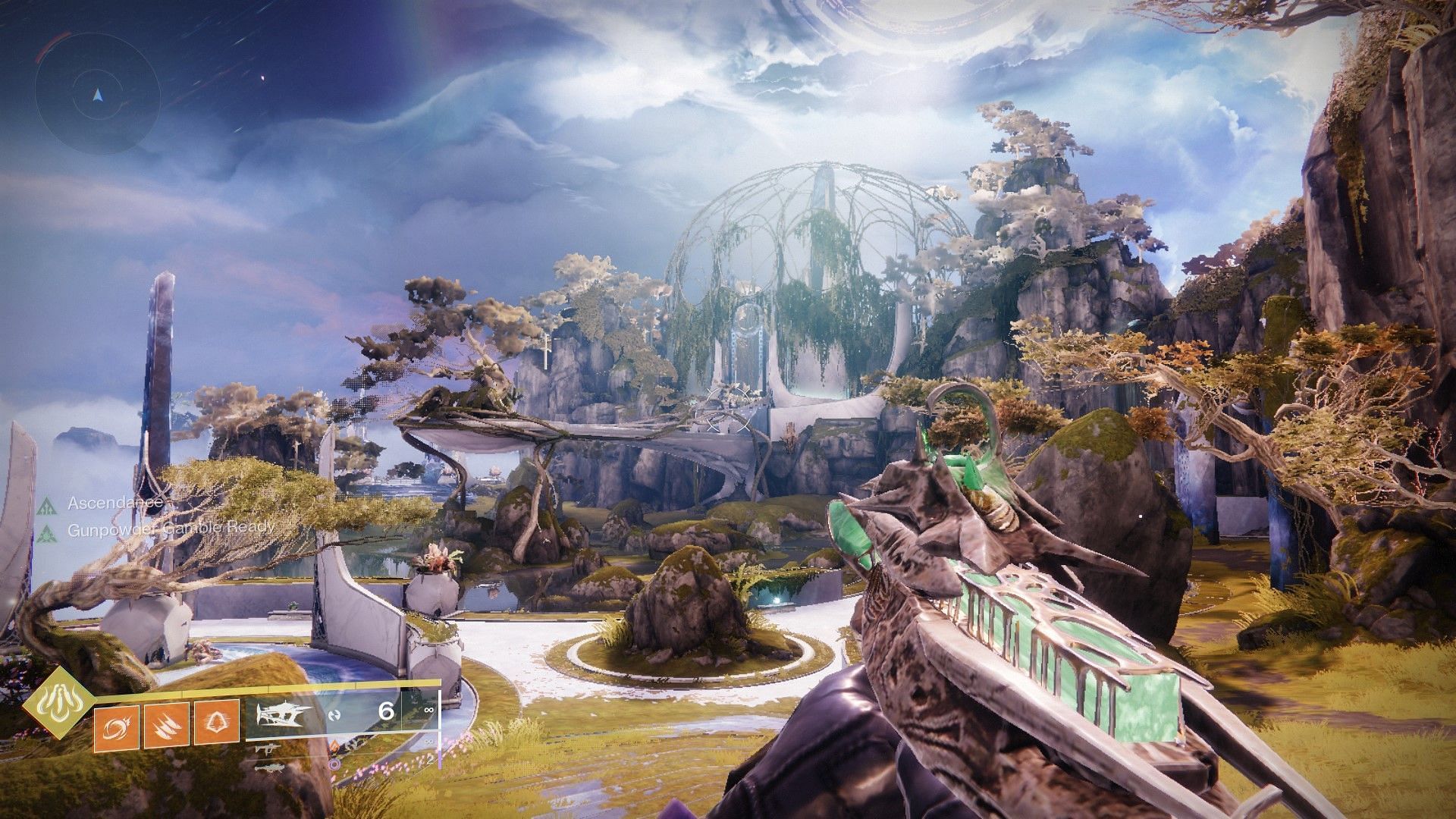 Destiny 2 players can find the portal to the Ascendant Plane in the Gardens of Esila (Image via Bungie)