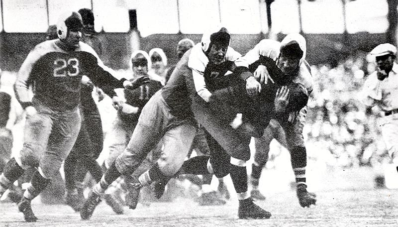 The Bears and Giants played in the 1934 Championship game. Photo via profootballhof.com