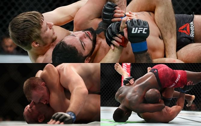 5 rarest submissions in the UFC