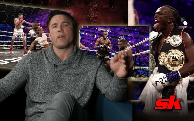 "That's a hard deal to do" - Chael Sonnen lauds KSI for stepping up and beating two fighters in the same night