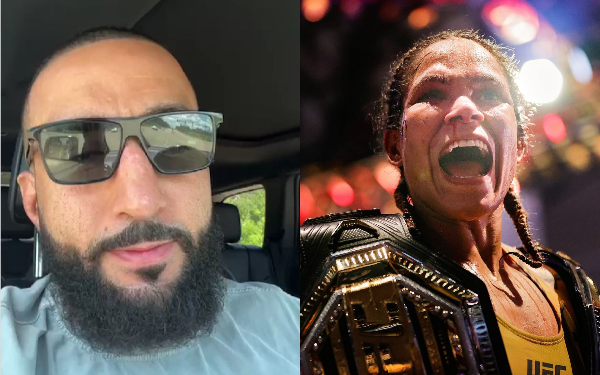 Belal Muhammad believes Amanda Nunes was not able to finish Pena during their fight at UFC 277 [Credits: @bullyb170/ Instagram]