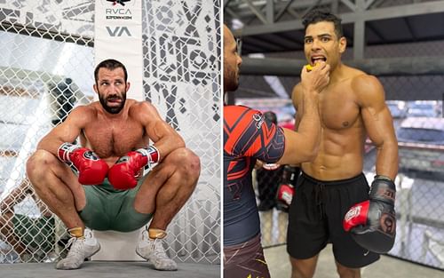 Luke Rockhold (L) and Paulo Costa (R) [Images via @lukerockhold and @borrachinhmma on Instagram]