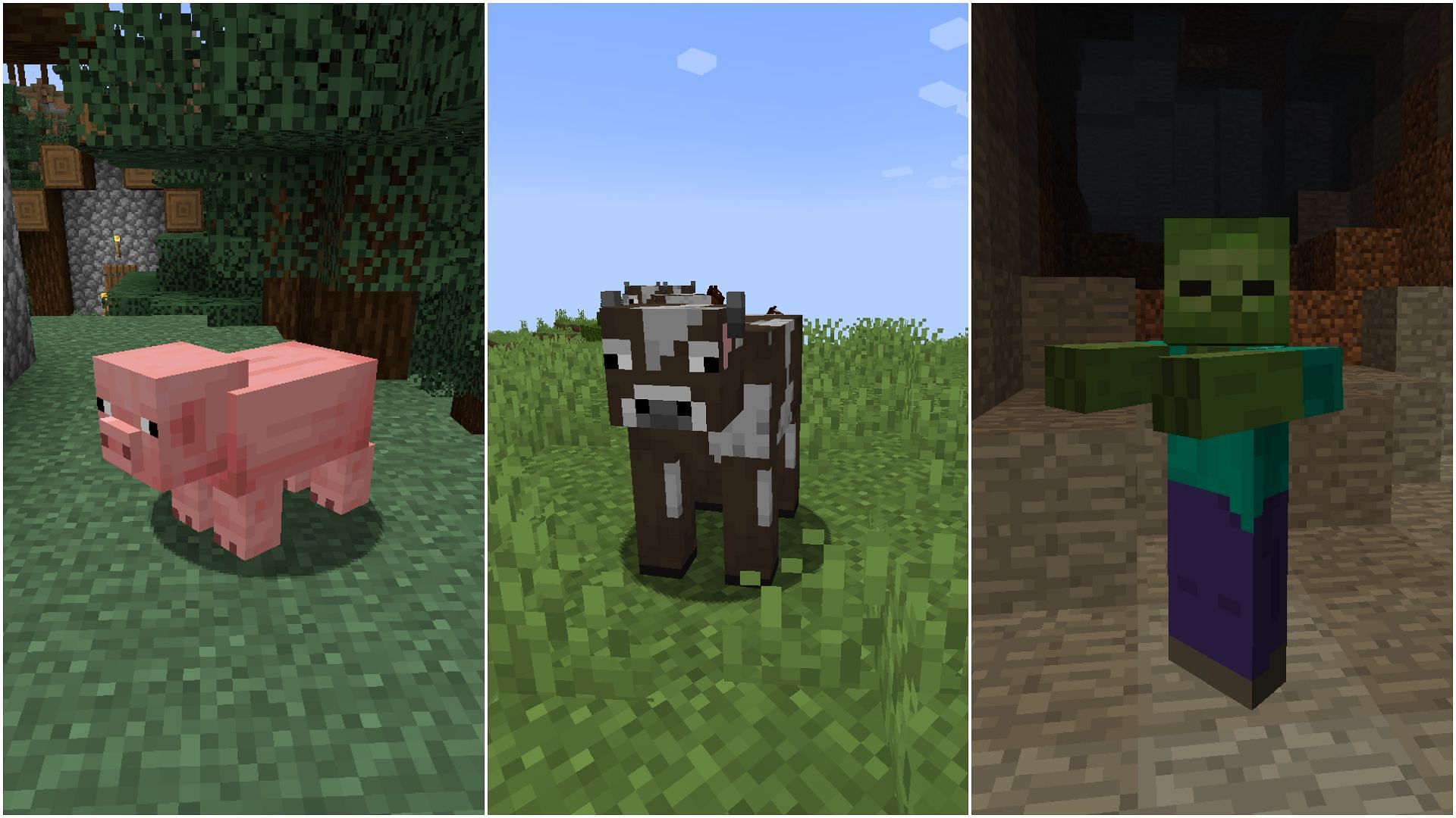 Some of the easiest mobs to farm in Minecraft 1.19 update (Image via Sportskeeda))