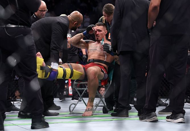 "I gambled a little bit too much on this one" - Tom Aspinall reveals why his knee surgery kept getting postponed much before fight against Curtis Blaydes