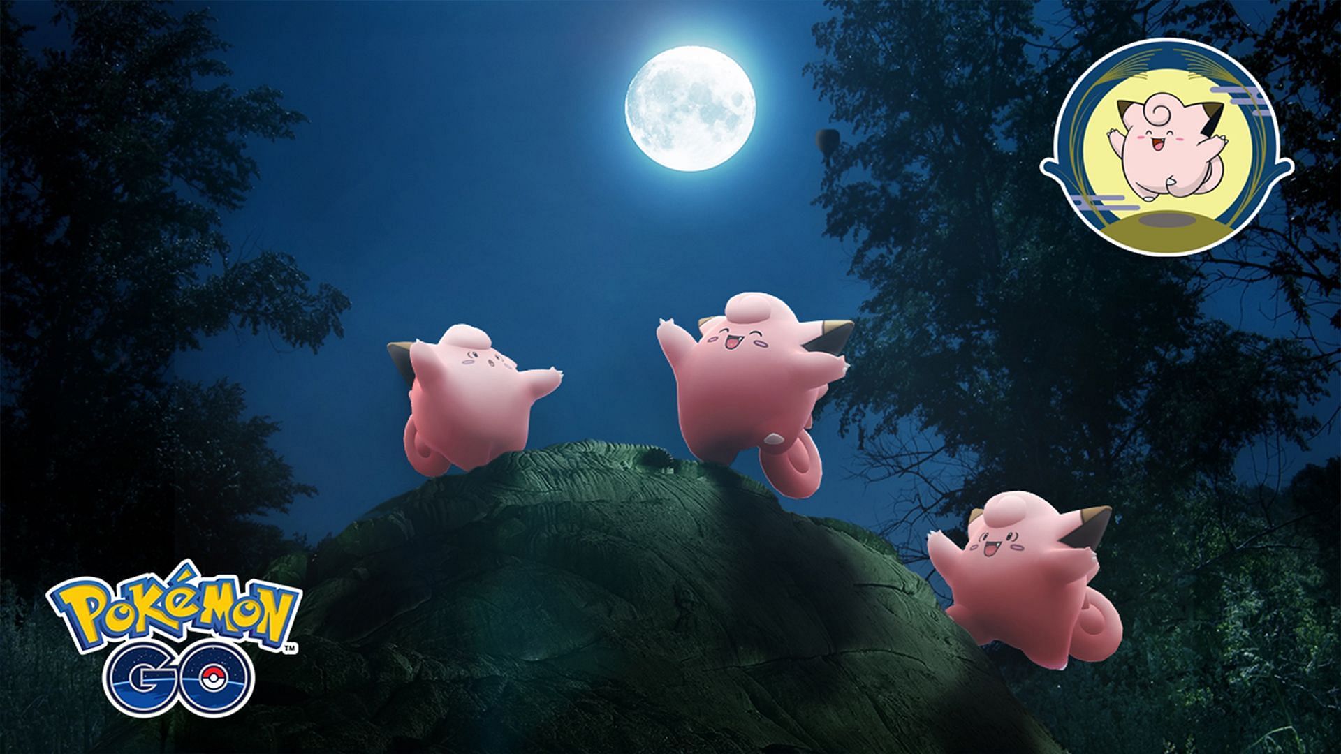 Clefairy gathering together this September (Image via The Pok&eacute;mon Company)