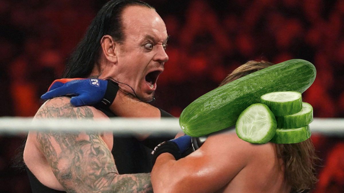 The Undertaker absolutely cannot stand cucumbers and hated them since he was a child