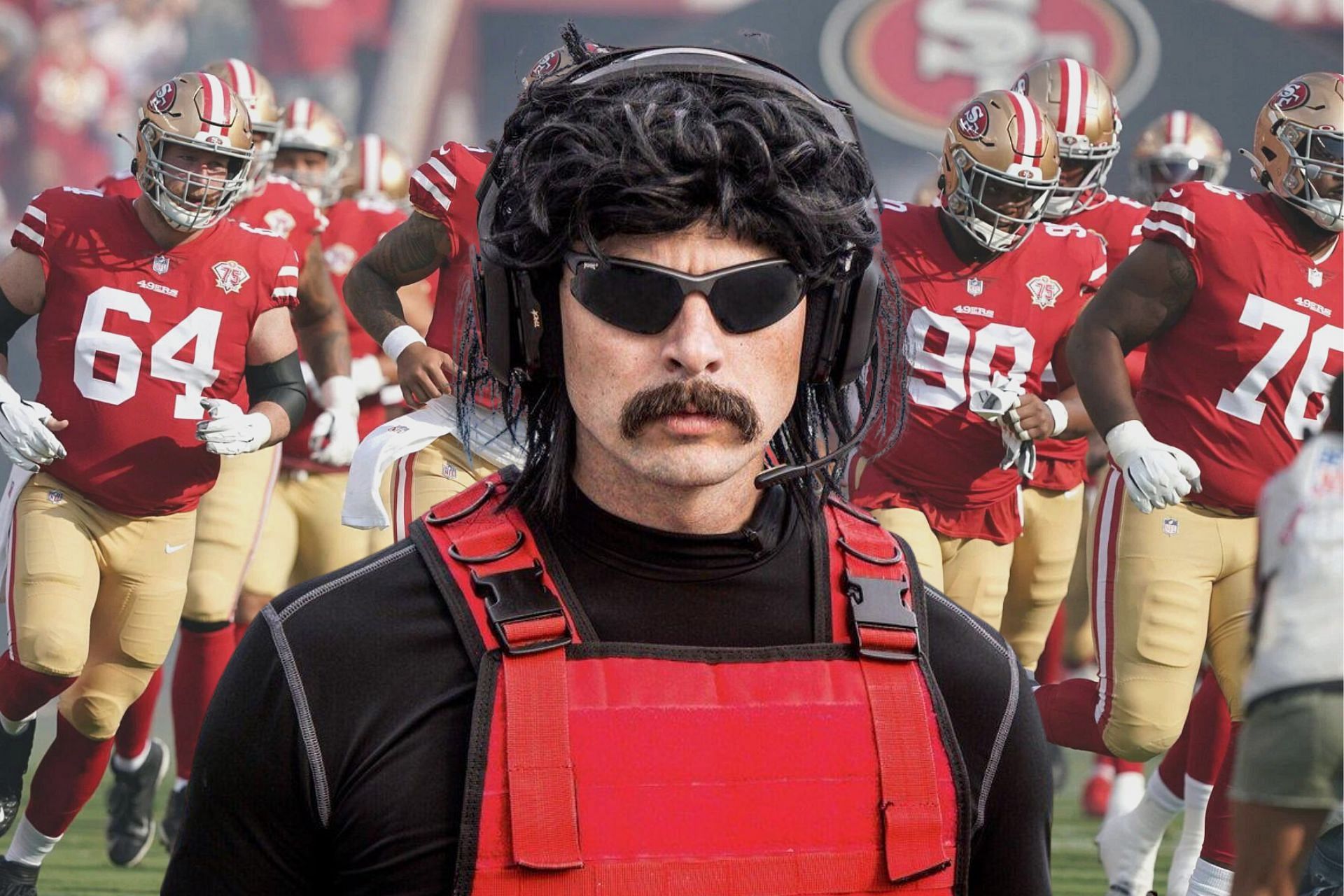 Dr DisRespect appears on national television (Image via Sportskeeda)