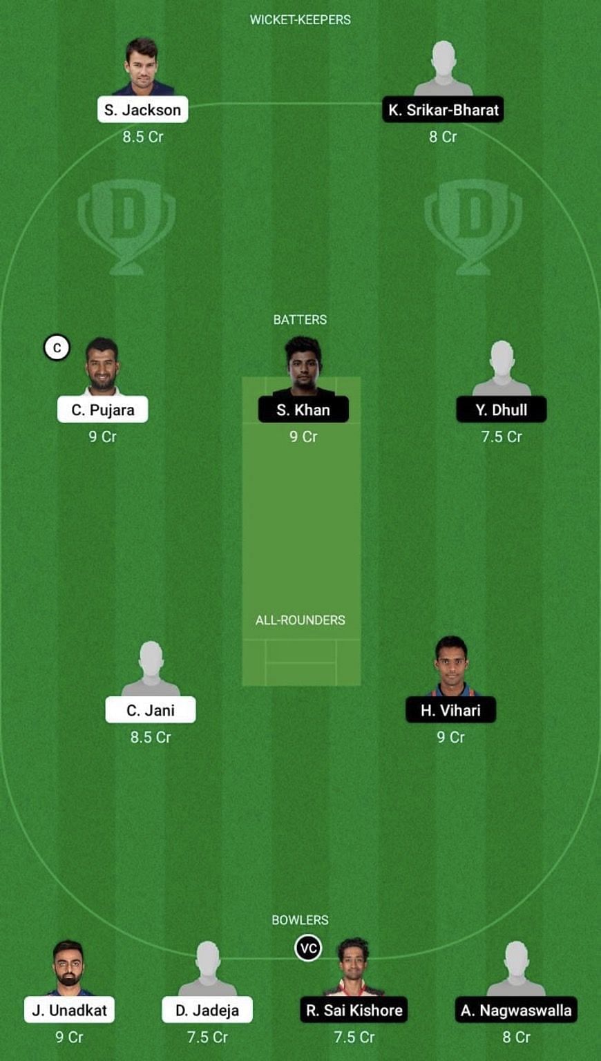 SAU vs ROI Dream11 Prediction Team, Head To Head League