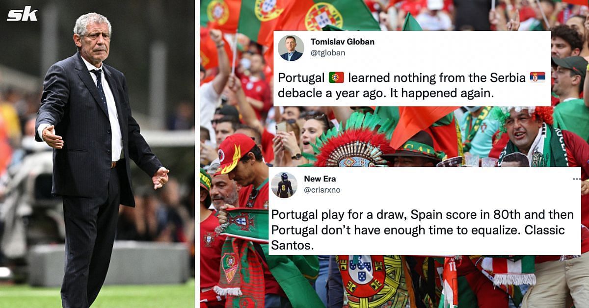 Portugal coach Fernando Santos was brutalized by fans after loss to Spain