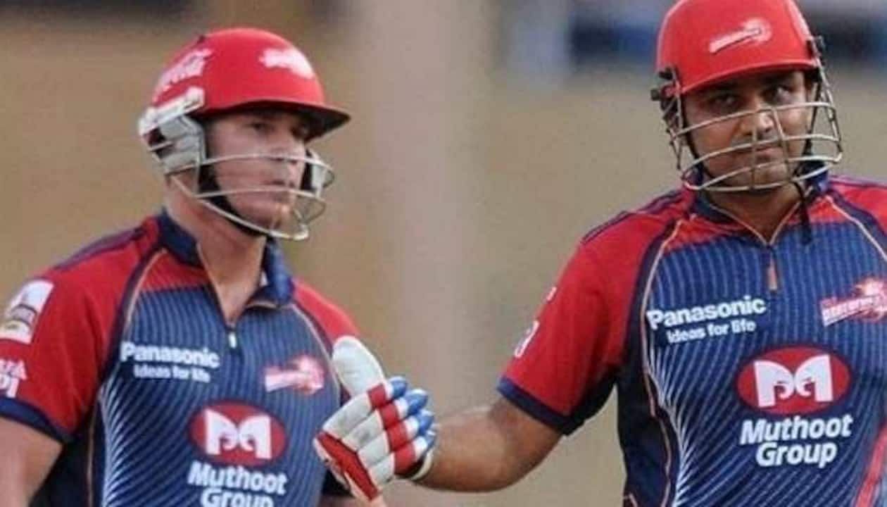 David Warner and Virender Sehwag played together for the Delhi franchise from 2009 to 2013 