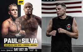 "Everybody has an opinion" - Jake Paul reacts to Nate Diaz's prediction of his boxing match against Anderson Silva