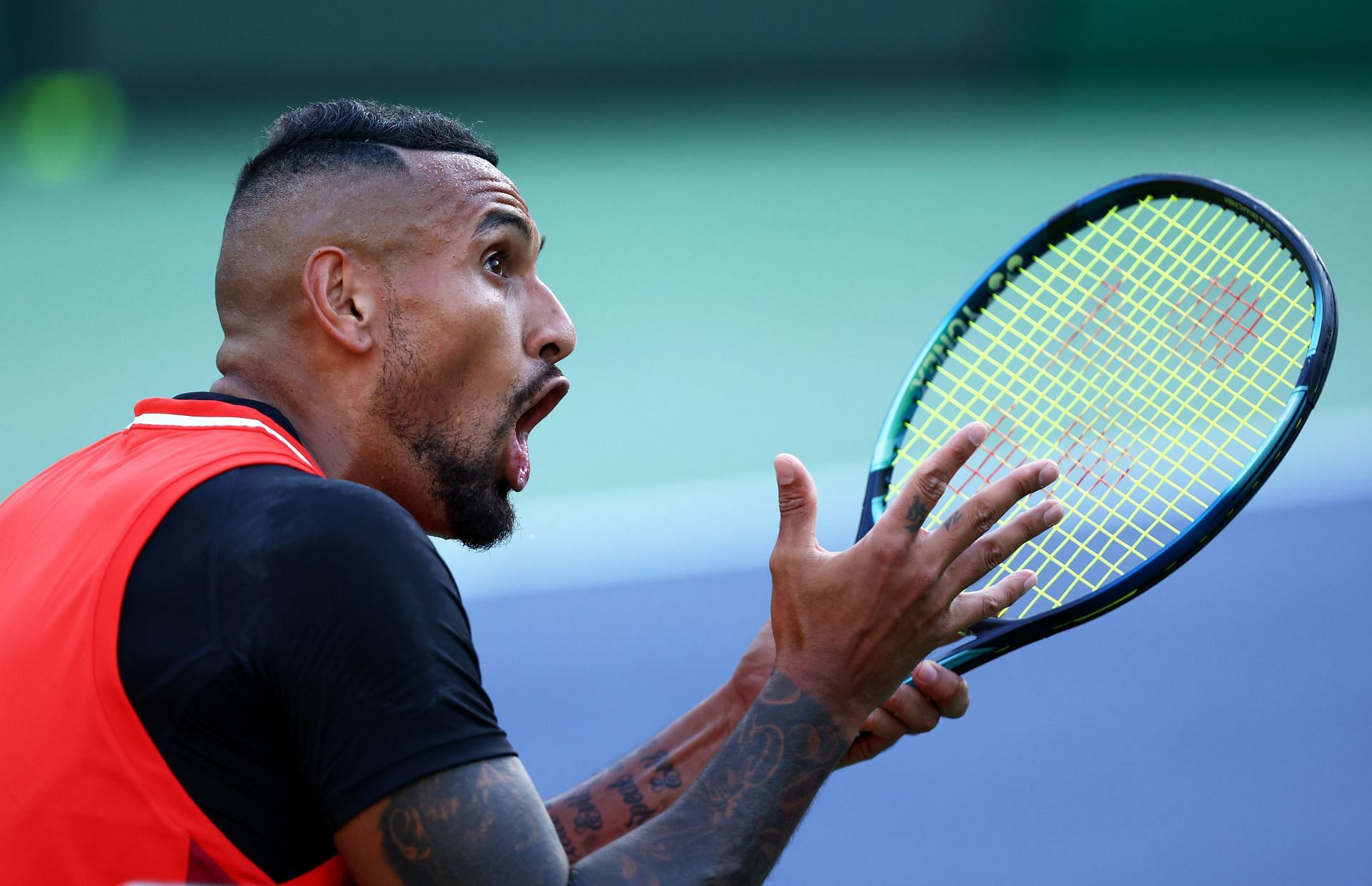 Nick Kyrgios has picked up several fines this year.