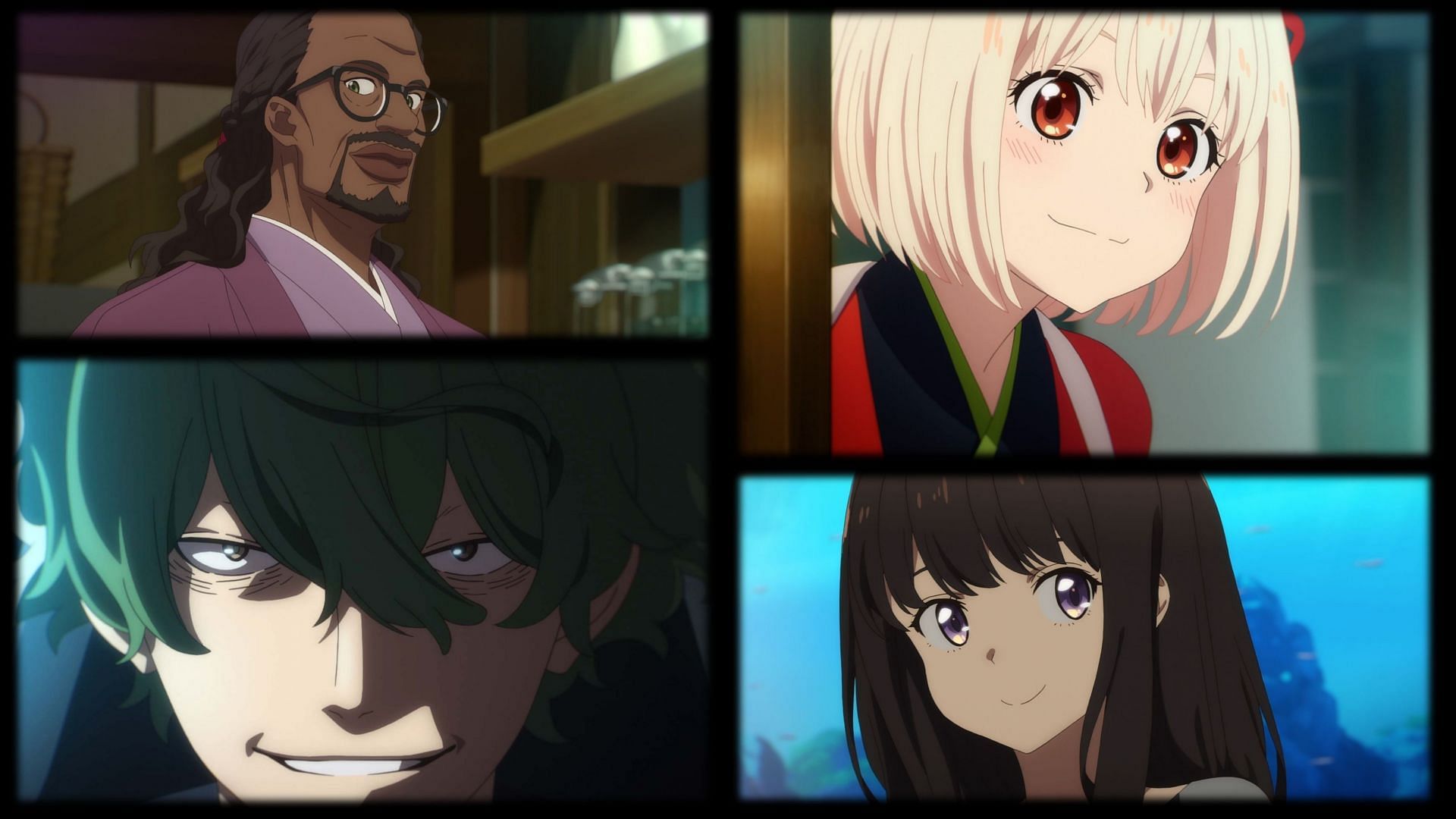 The most important characters for Lycoris Recoil Episode 11 (Image via A-1 Pictures)