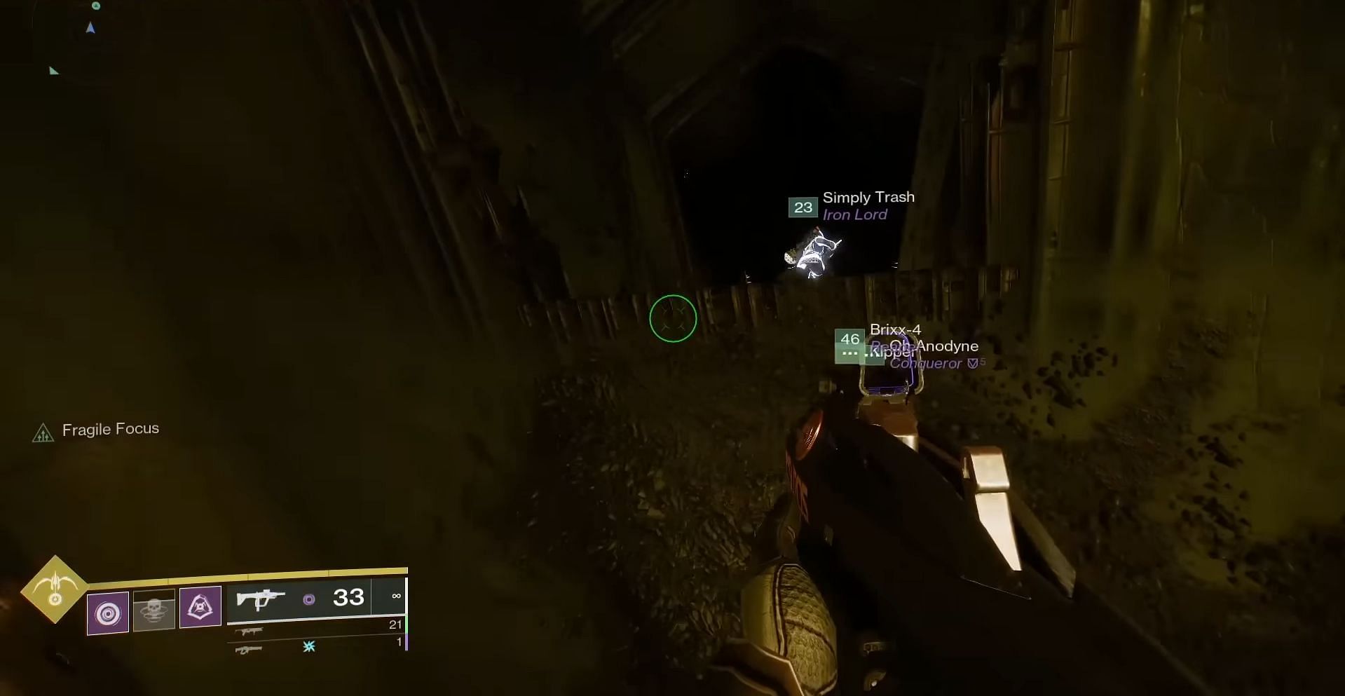 Path to the third chest in Destiny 2 King&#039;s Fall (Image via Fallout Plays)
