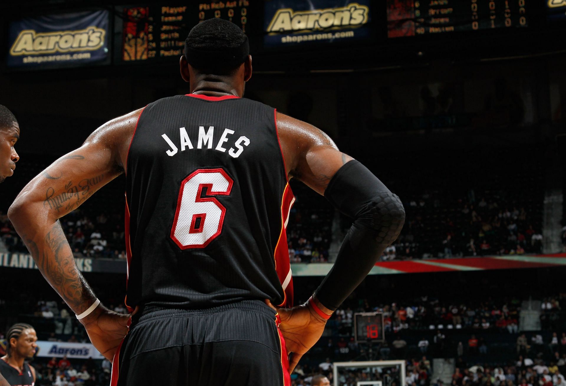The reason LeBron James switched back to wearing the No. 6 with