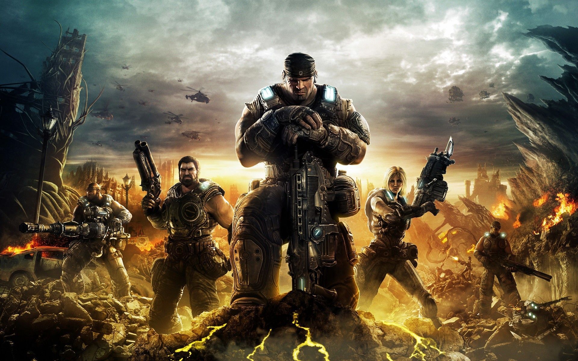 Ranking The Gears Of War Games From Worst To Best