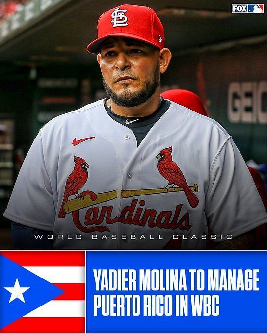 Former Cardinals standout Molina settling in as a manager, guiding Puerto  Rico in World tourney