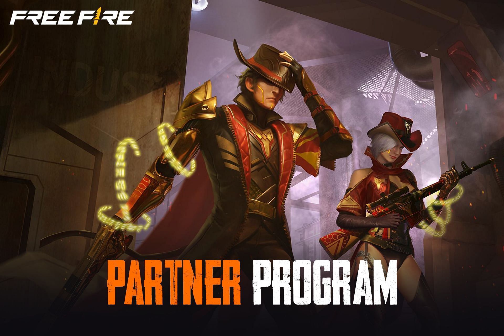 Gamers can join the Partner Program and to get free diamonds and V Badge (Image via Sportskeeda)