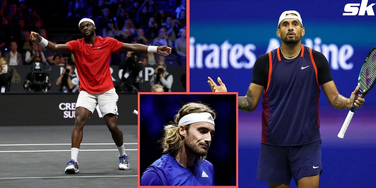 Frances Tiafoe and Nick Kyrgios were accused of bullying Stefanos Tsitsipas