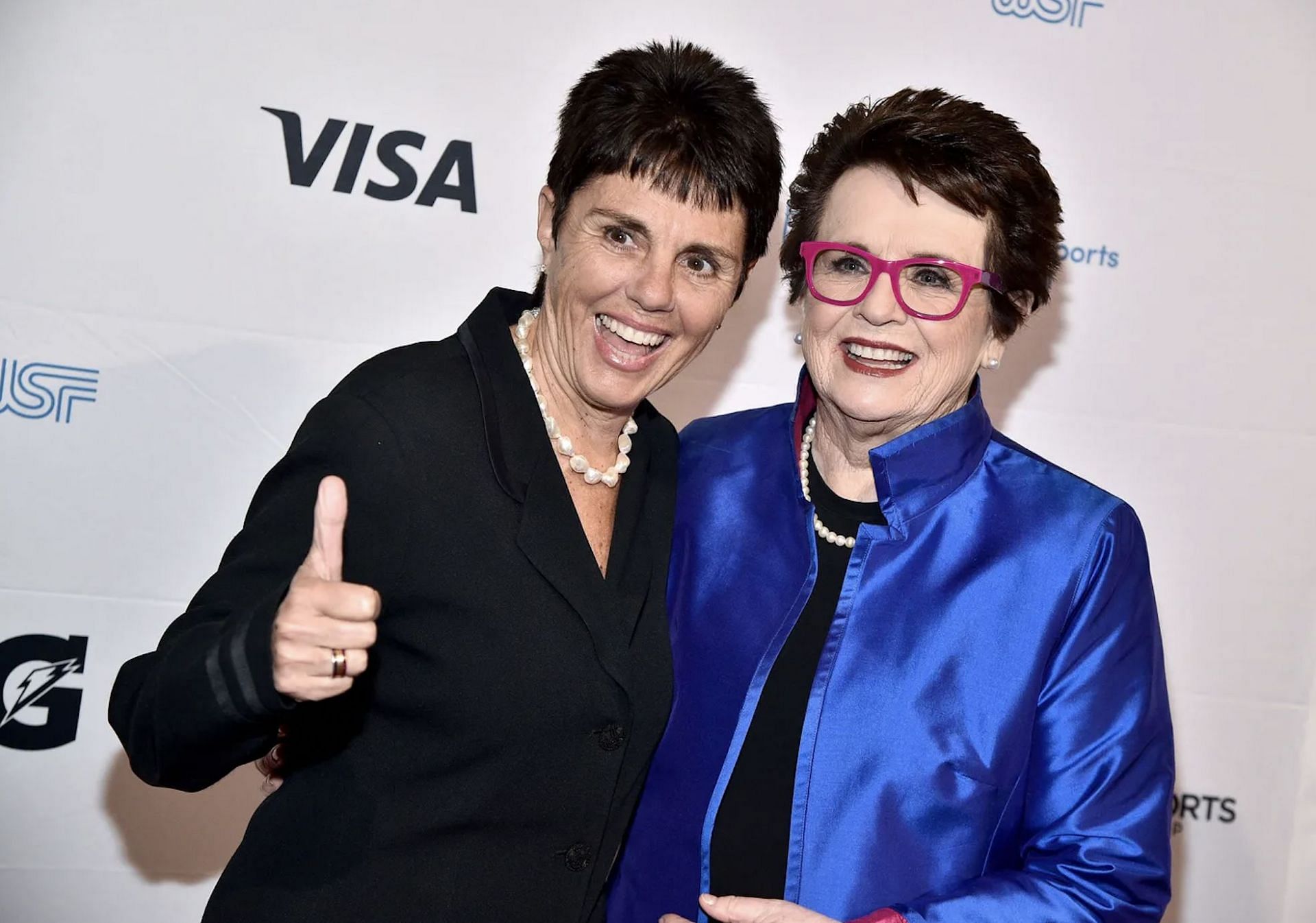 Bille Jean King and partner Ilana kloss