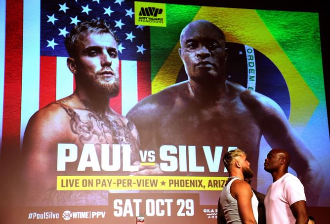 Jake Paul vs. Anderson Silva: Latest betting odds and tips