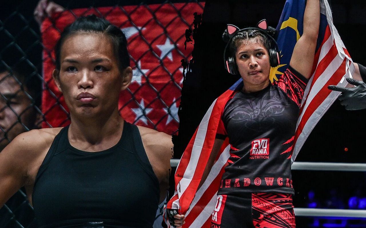 Tiffany Teo (left) and Jihin Radzuan (right) [Photo Credits: ONE Championship]