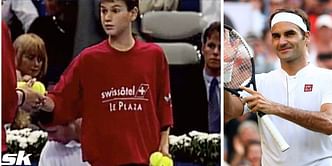 WATCH: Where it all started, Roger Federer as a ball boy at the 1993 Swiss Indoors in Basel