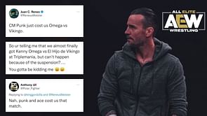 "(CM) Punk and Ace cost us that match" - Twitter explodes in a frenzy to former World Champion's actions denying them a dream match featuring suspended AEW star