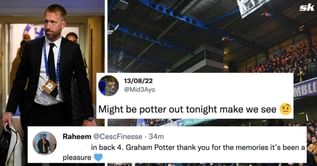 "Stressing me already, same old sh**" "Bring Tuchel back" - Chelsea fans lose their minds as Graham Potter names first XI as new manager