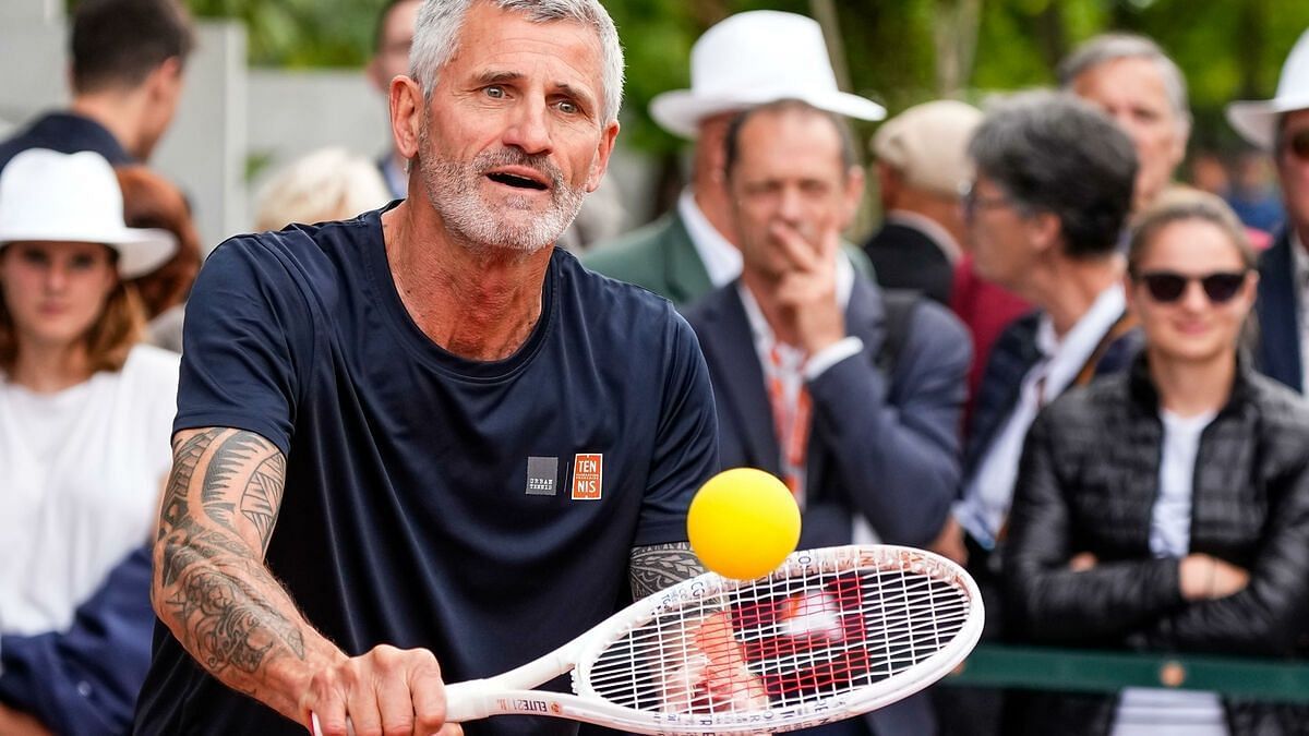 French tennis federation president Giles Moreton