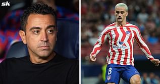 "None of my business!" - Barcelona boss Xavi provides blunt response when quizzed on Antoine Griezmann's future