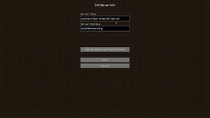 What is a server address in Minecraft?