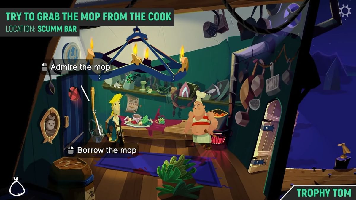 Return to Monkey Island achievement guide How to make a mop