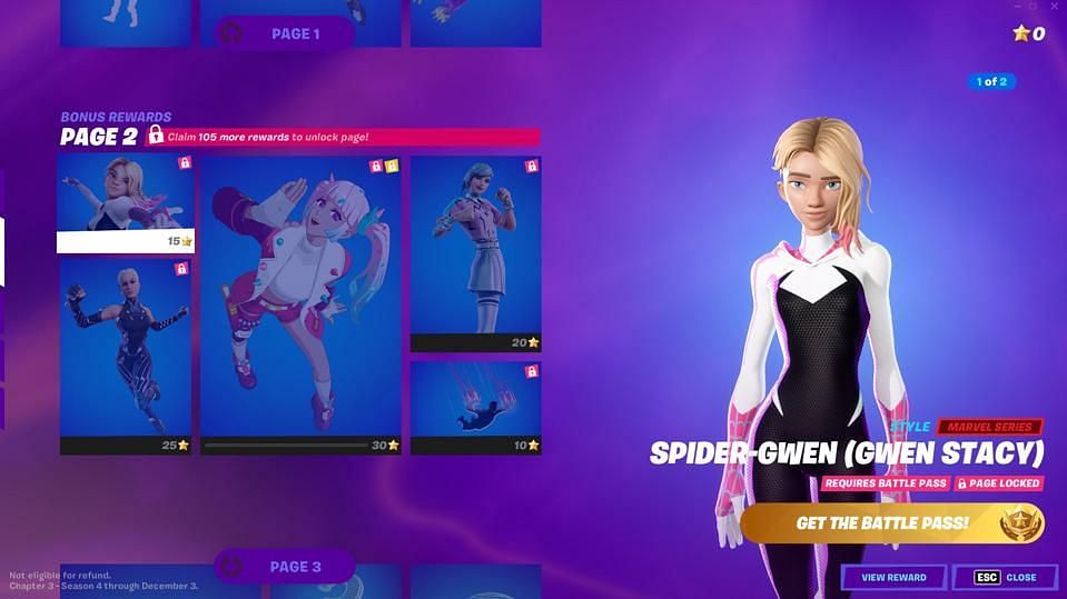 XP can unlock these skins (Image via Epic Games)