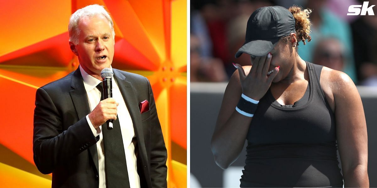 Taylor Townsend and Patrick McEnroe share a bit of history from the former