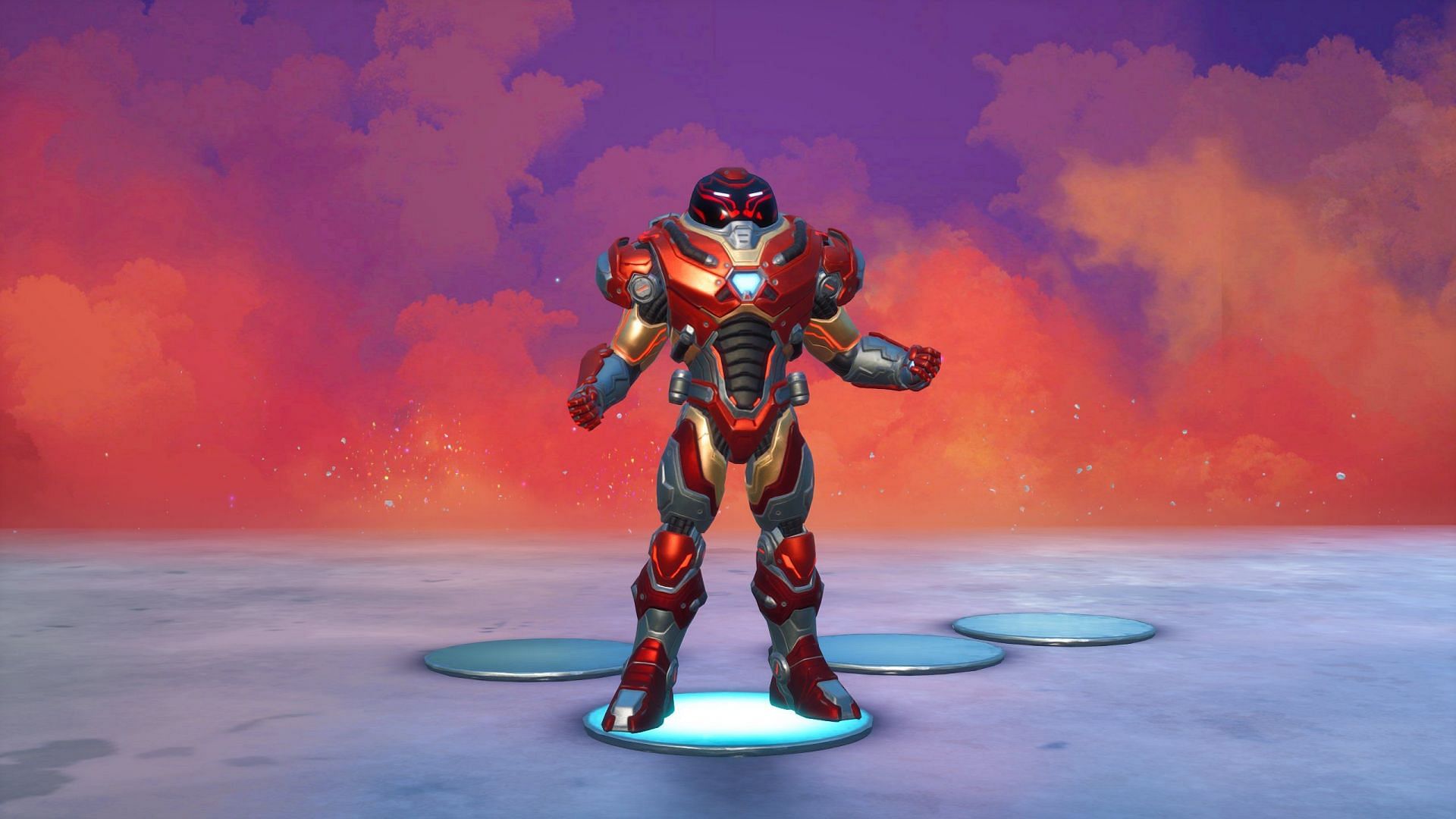 Skin) Blue Iron Man Skin - Roblox