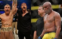 "A little too tough" - Logan Paul reveals he almost fought Anderson Silva and expresses concern for Jake Paul