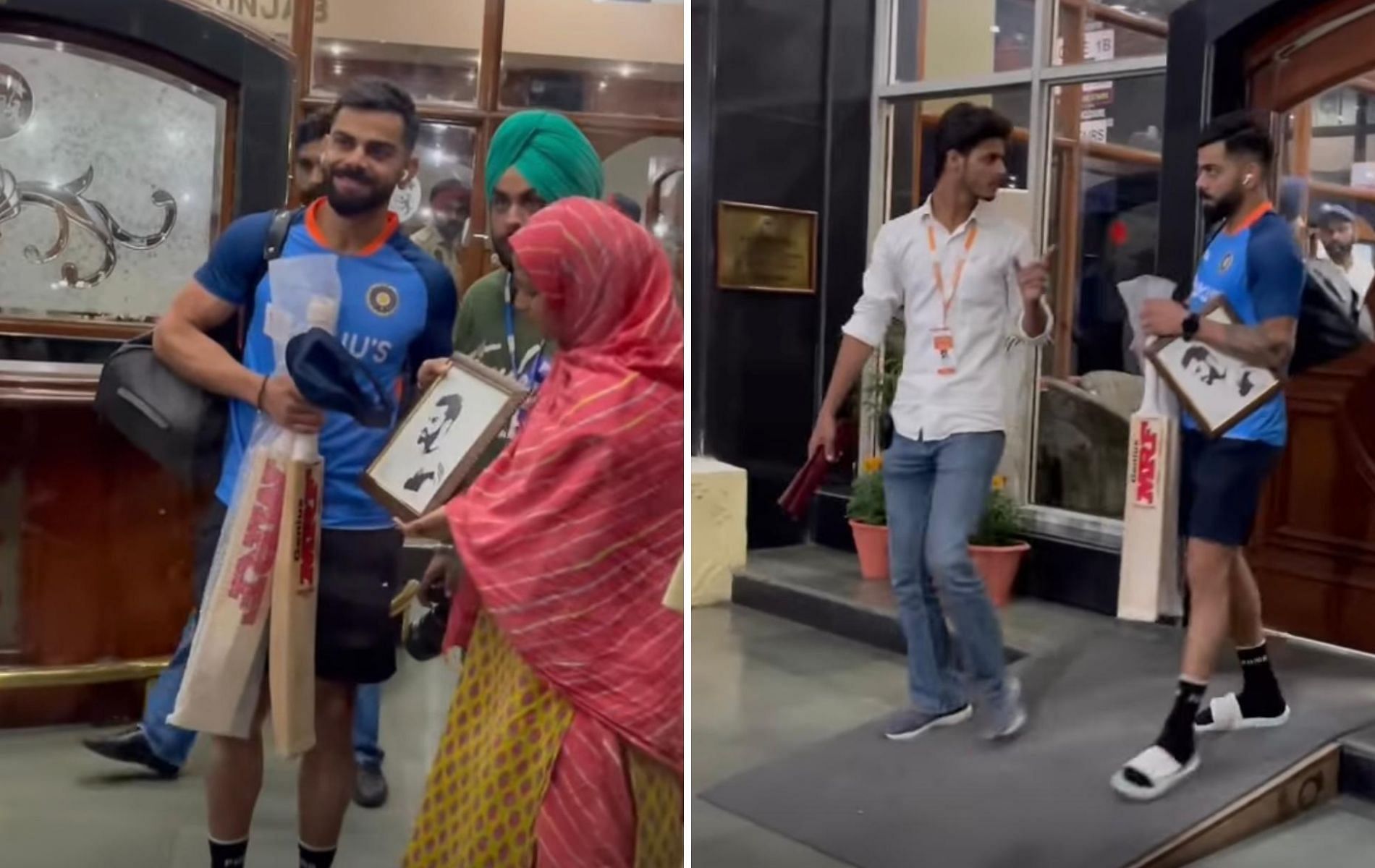 Virat Kohli will be seen in action against Australia on Tuesday. (Pics: Instagram)