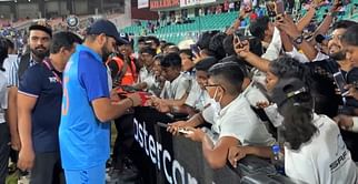 दक्षिण अफ्रीका के खिलाफ जीत के बाद कप्तान Rohit Sharma ने किया दिल छूने वाला काम, देखिये वीडियो