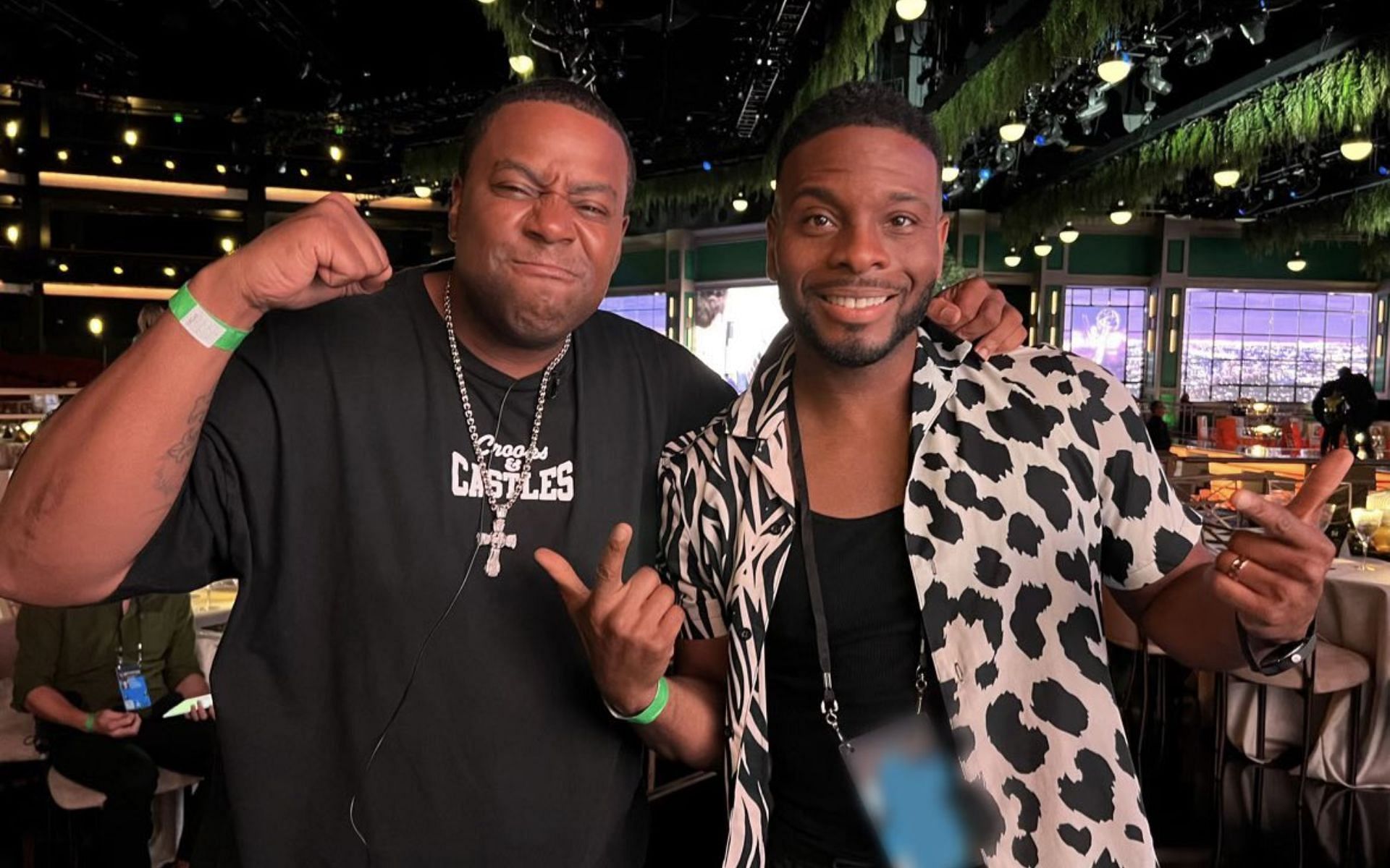 Kenan and Kel had a brief Good Brother reunion at the Emmys 2022 (Image via kenanthompson/ Twitter)