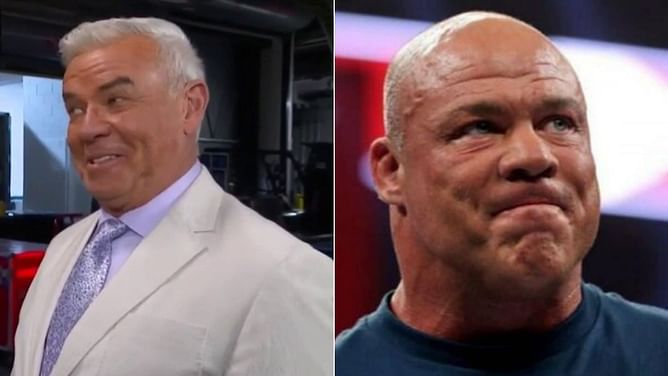 "One of the most underrated, incredible talent" - Eric Bischoff compares WWE star to Kurt Angle