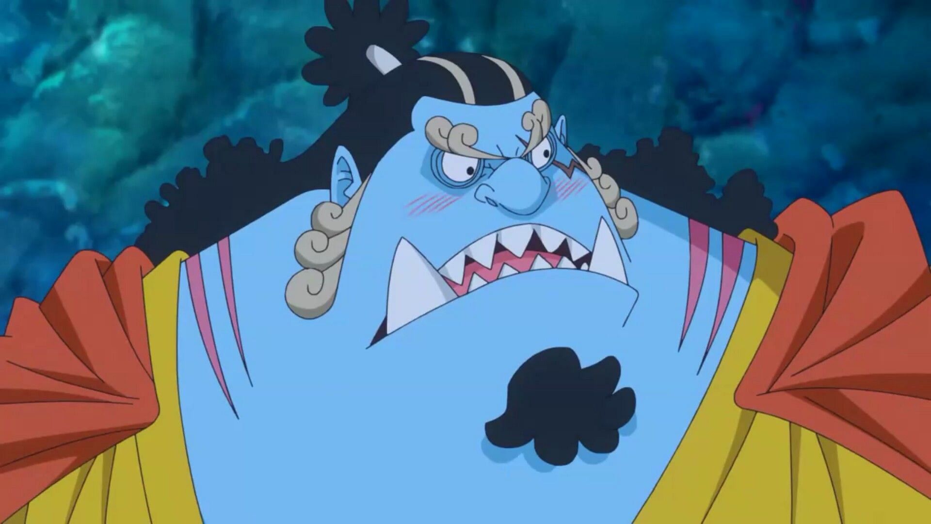 Jinbe will stay by Luffy&#039;s side no matter what (Image via Toei Animation)