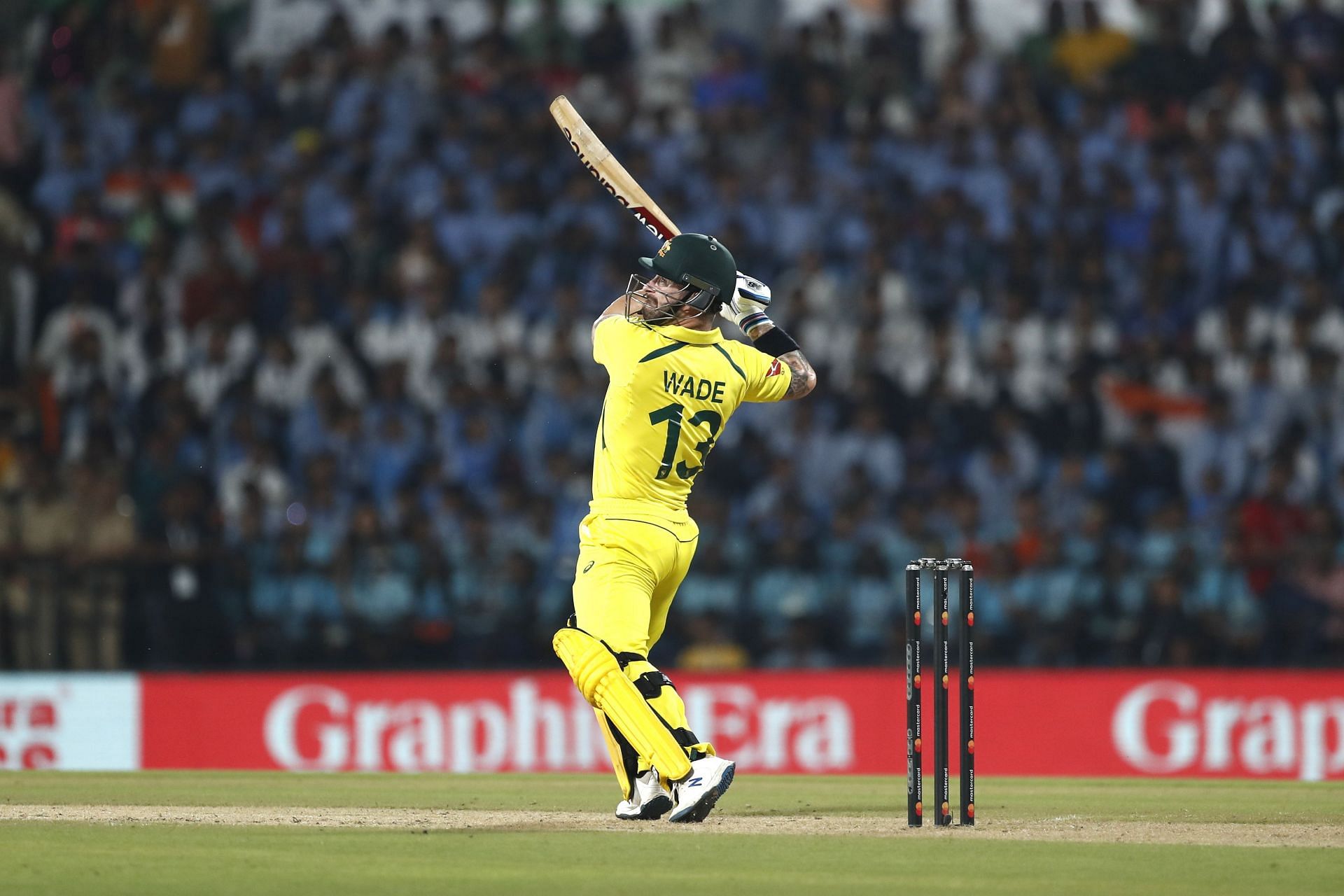 Matthew Wade excelled with the bat for the second game in a row. Pic: Getty Images