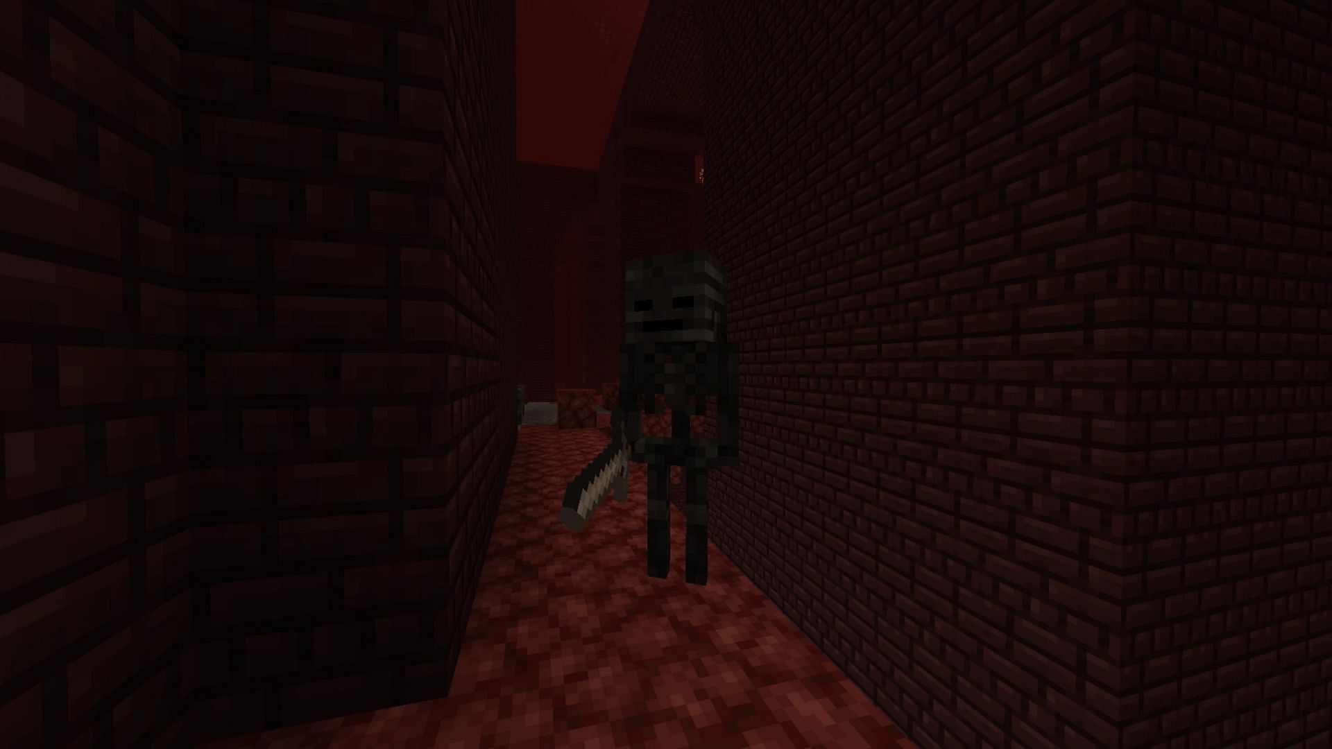 Wither skeleton also spawn only near a Nether Fortress (Image via Minecraft Wiki)